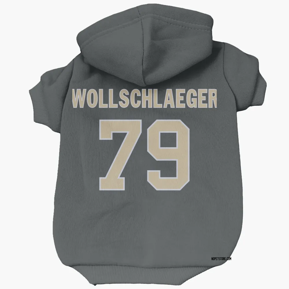 New Orleans Saints Alex Wollschlaeger Black Pet Hoodie for Dog & Cat
