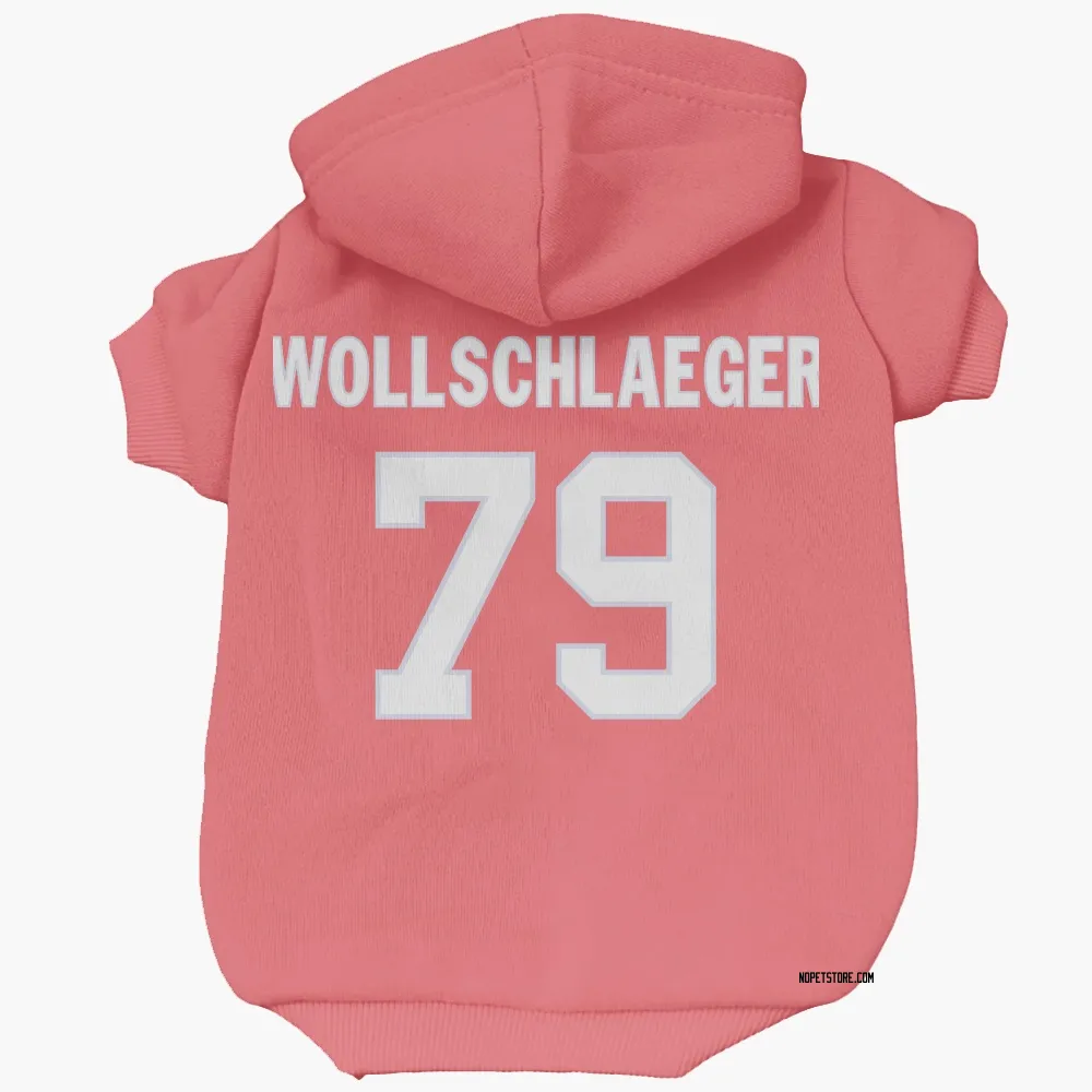 New Orleans Saints Alex Wollschlaeger Pink Pet Hoodie for Dog & Cat