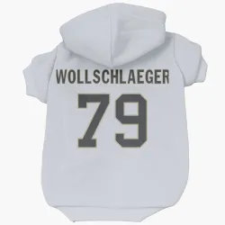 New Orleans Saints Alex Wollschlaeger White Pet Hoodie for Dog & Cat