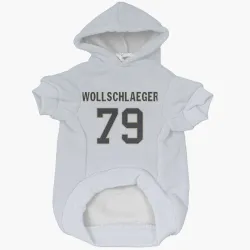 New Orleans Saints Alex Wollschlaeger White Pet Hoodie for Dog & Cat