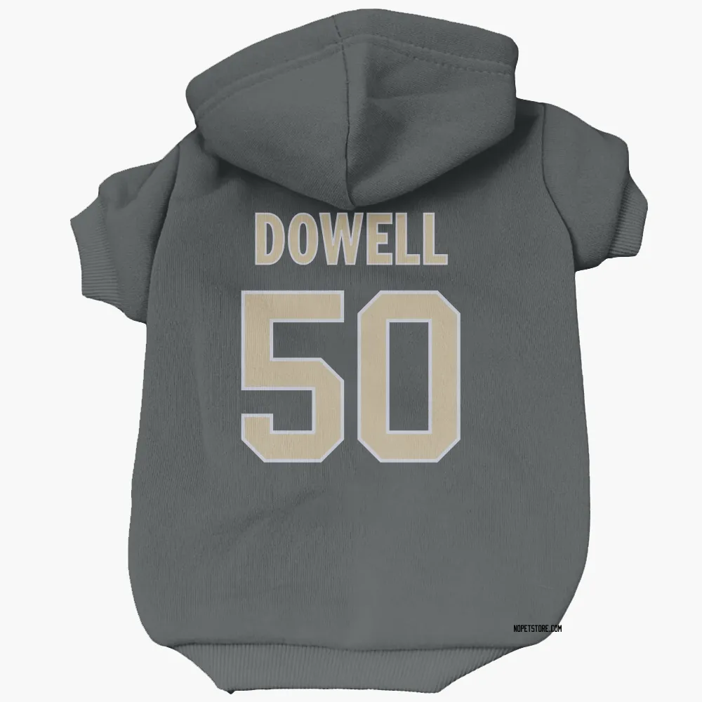 New Orleans Saints Andrew Dowell Black Pet Hoodie for Dog & Cat