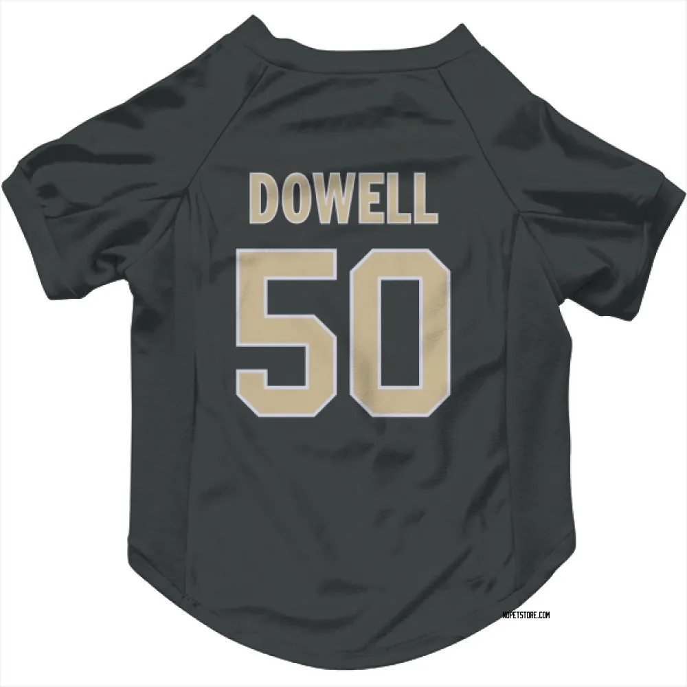 New Orleans Saints Andrew Dowell Black Pet Jersey for Dog & Cat