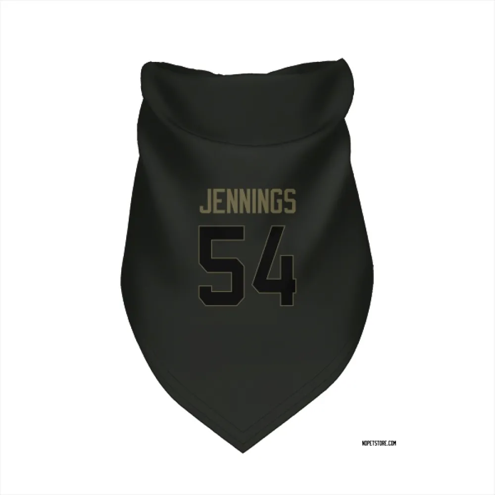 New Orleans Saints Anfernee Jennings Black Service Pet Bandana for Dog & Cat