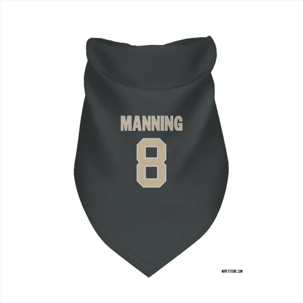 New Orleans Saints Archie Manning Black Pet Bandana for Dog & Cat