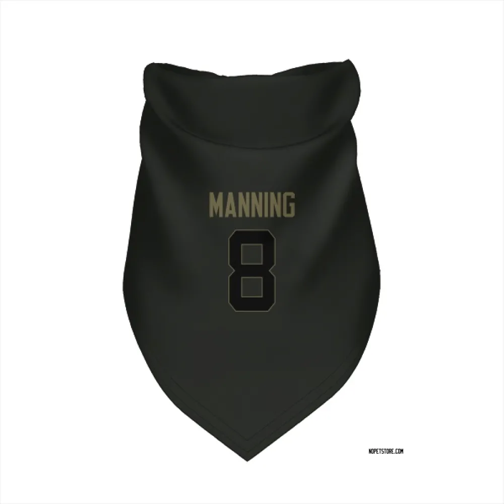 New Orleans Saints Archie Manning Black Service Pet Bandana for Dog & Cat