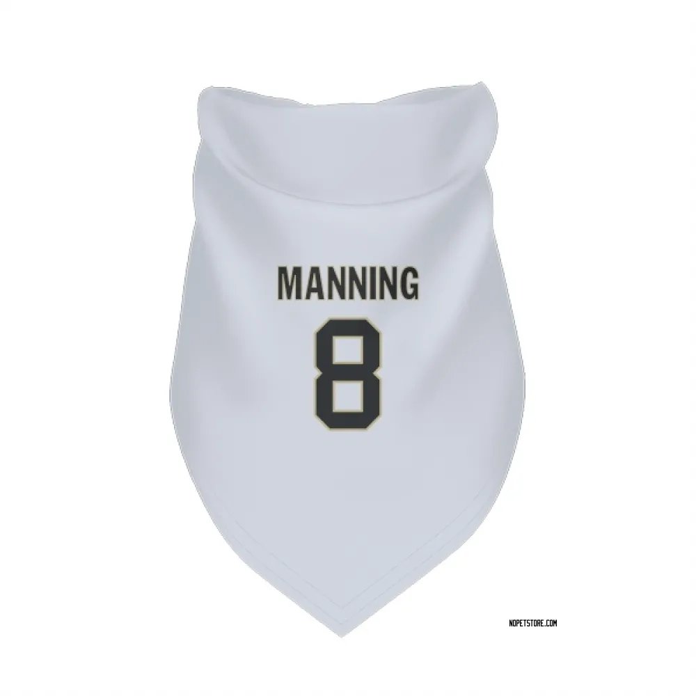 New Orleans Saints Archie Manning White Pet Bandana for Dog & Cat