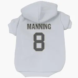 New Orleans Saints Archie Manning White Pet Hoodie for Dog & Cat