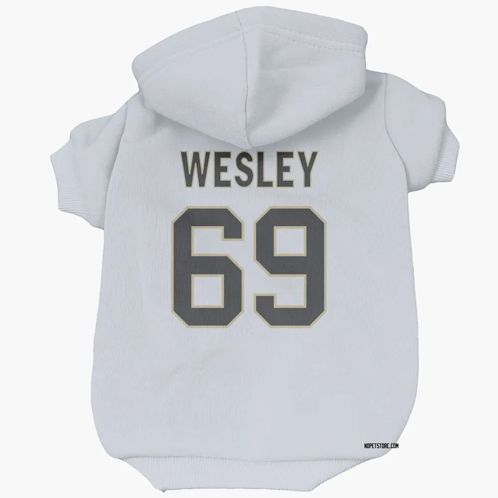 New Orleans Saints Barry Wesley White Pet Hoodie for Dog & Cat