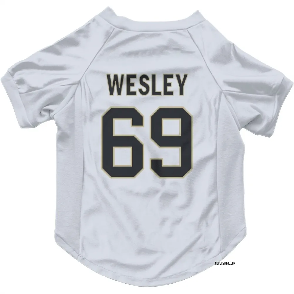 New Orleans Saints Barry Wesley White Pet Jersey for Dog & Cat