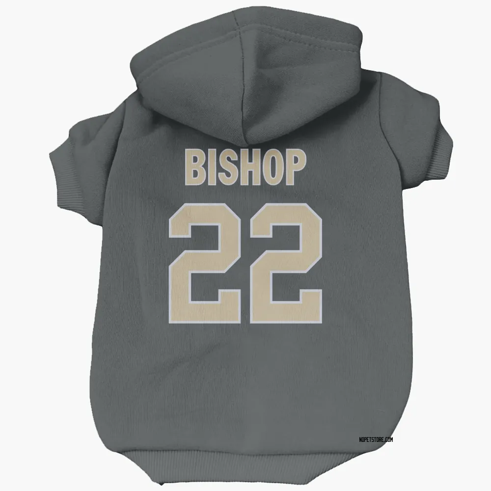 New Orleans Saints Beanie Bishop Black Pet Hoodie for Dog & Cat
