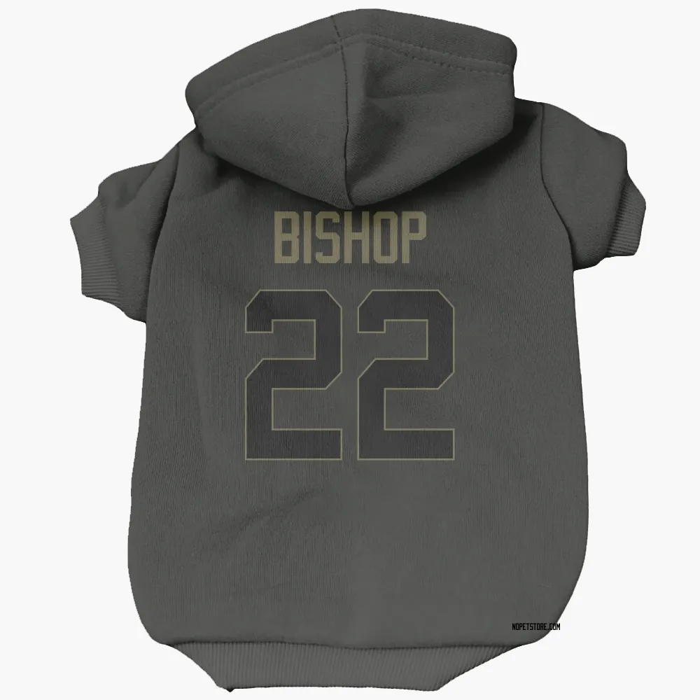 New Orleans Saints Beanie Bishop Black Service Pet Hoodie for Dog & Cat