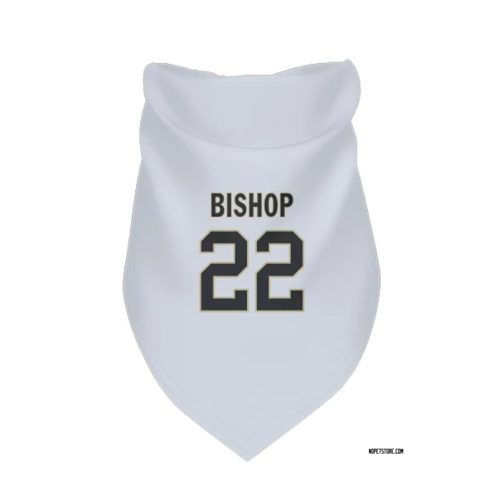 New Orleans Saints Beanie Bishop White Pet Bandana for Dog & Cat