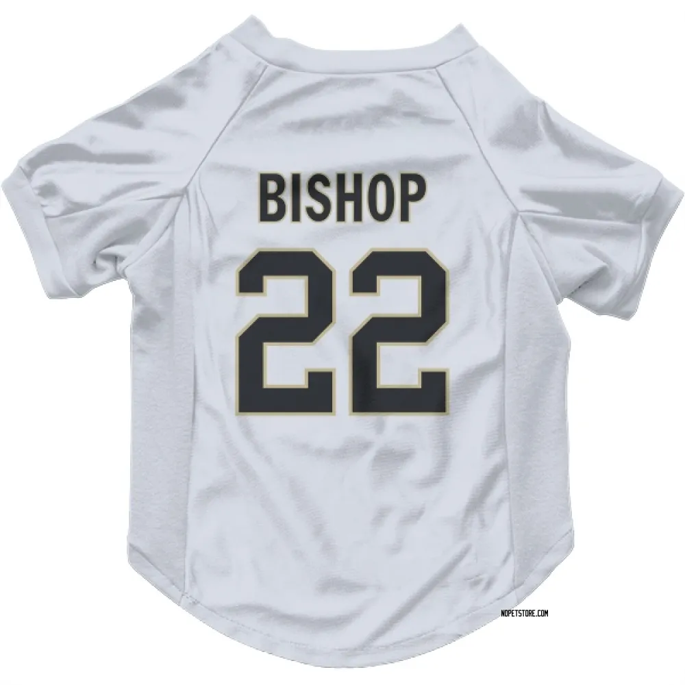 New Orleans Saints Beanie Bishop White Pet Jersey for Dog & Cat
