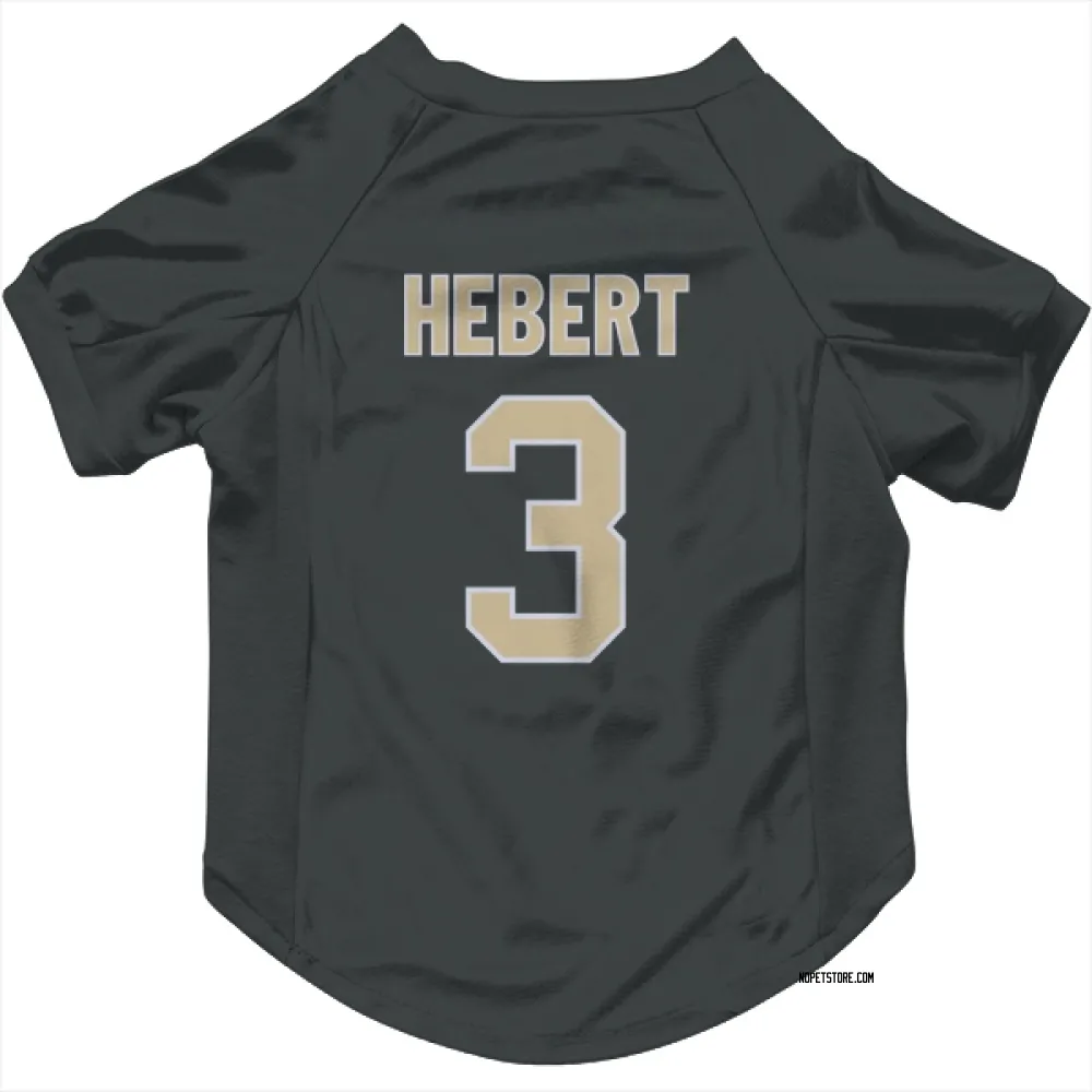 New Orleans Saints Bobby Hebert Black Pet Jersey for Dog & Cat