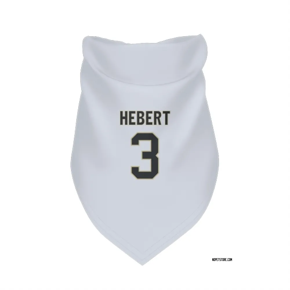 New Orleans Saints Bobby Hebert White Pet Bandana for Dog & Cat
