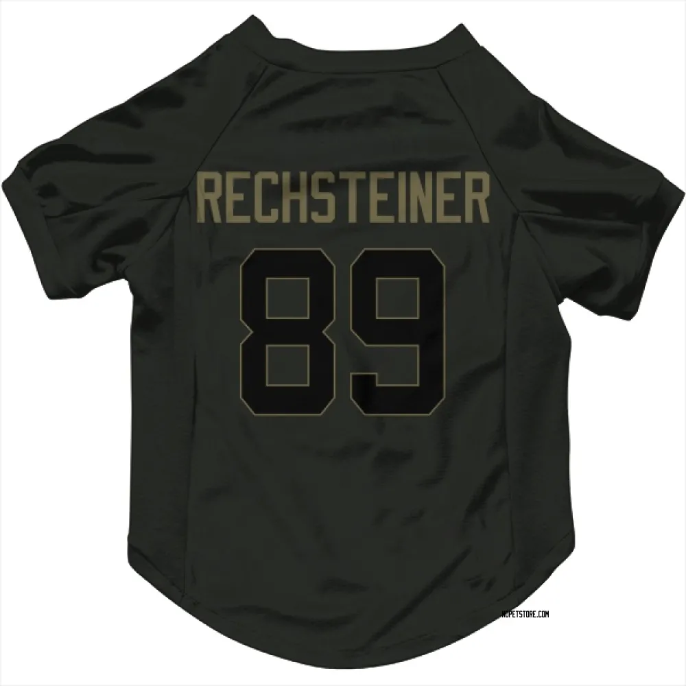 New Orleans Saints Brock Rechsteiner Black Service Pet Jersey for Dog & Cat