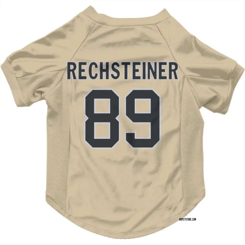 New Orleans Saints Brock Rechsteiner Gold Pet Jersey for Dog & Cat