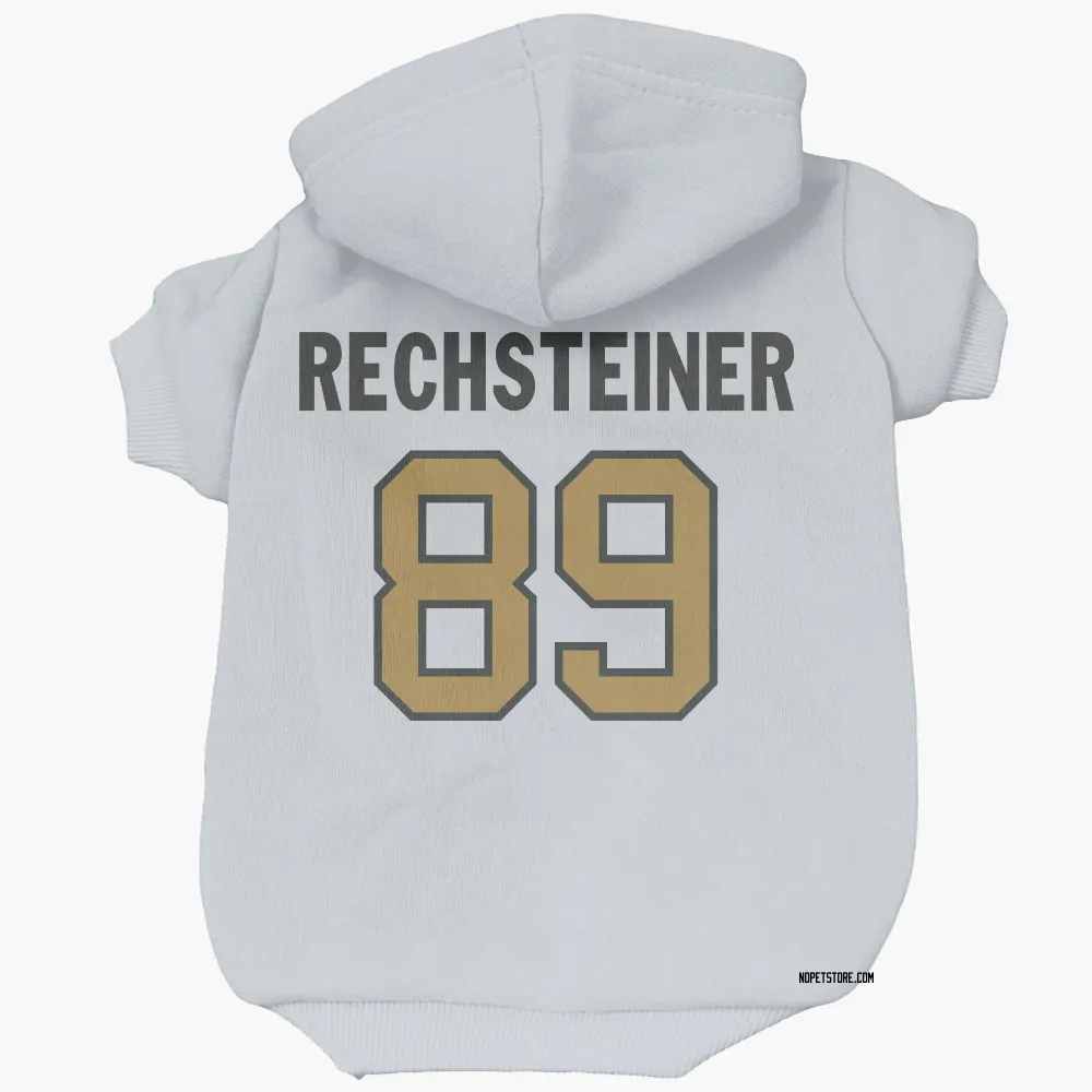 New Orleans Saints Brock Rechsteiner White Gold Pet Hoodie for Dog & Cat