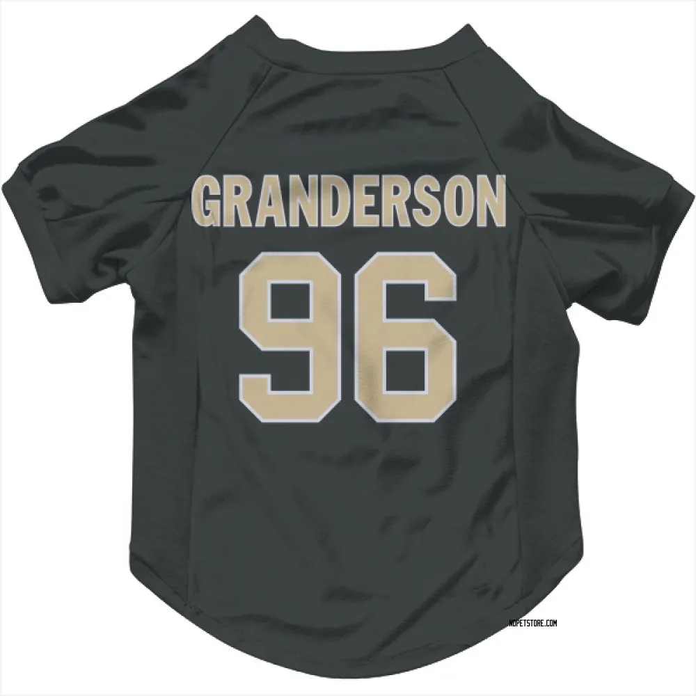 New Orleans Saints Carl Granderson Black Pet Jersey for Dog & Cat
