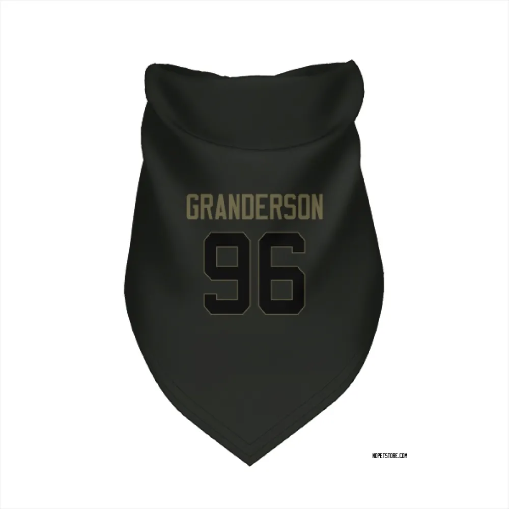 New Orleans Saints Carl Granderson Black Service Pet Bandana for Dog & Cat