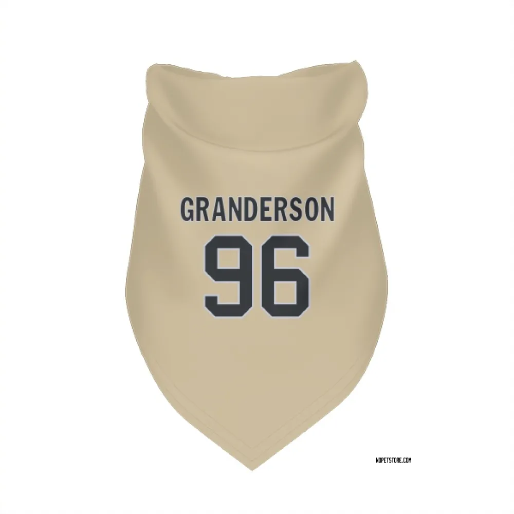 New Orleans Saints Carl Granderson Gold Pet Bandana for Dog & Cat