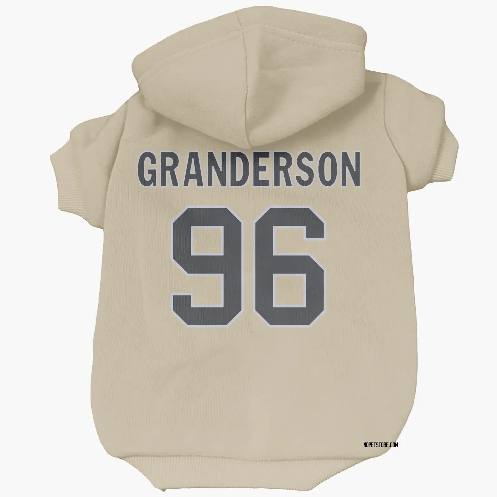 New Orleans Saints Carl Granderson Gold Pet Hoodie for Dog & Cat