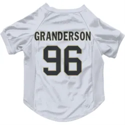 New Orleans Saints Carl Granderson White Pet Jersey for Dog & Cat