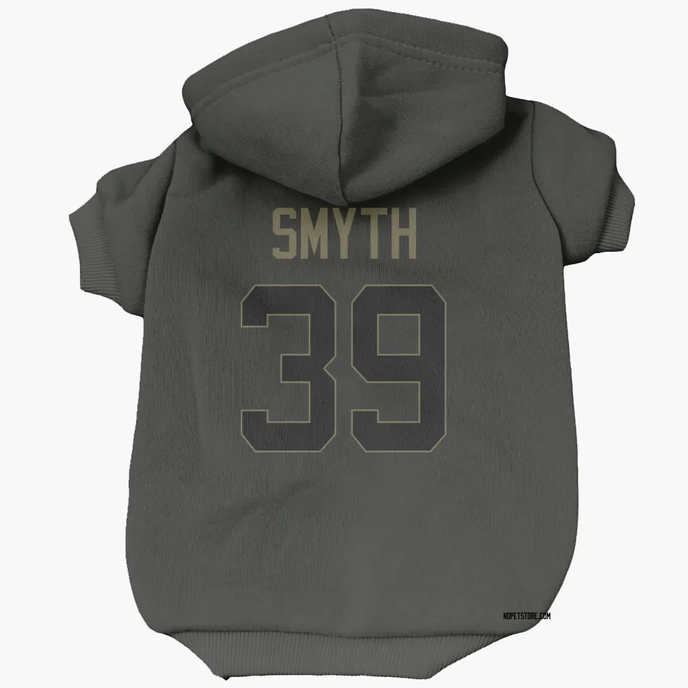 New Orleans Saints Charlie Smyth Black Service Pet Hoodie for Dog & Cat