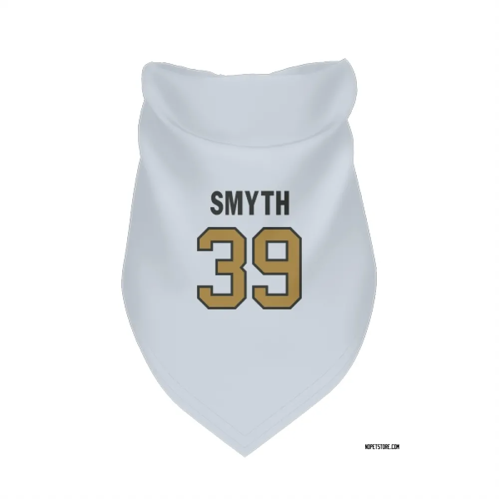 New Orleans Saints Charlie Smyth White Gold Pet Bandana for Dog & Cat