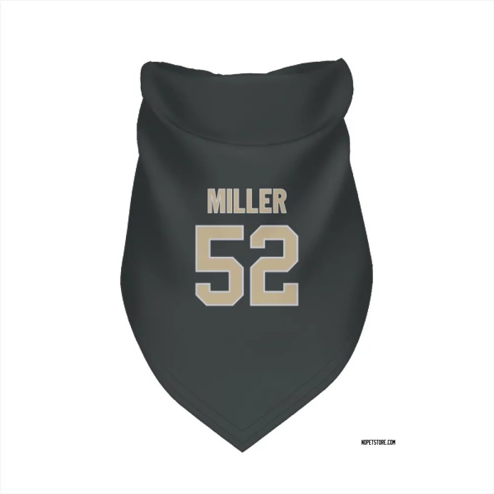 New Orleans Saints Christen Miller Black Pet Bandana for Dog & Cat