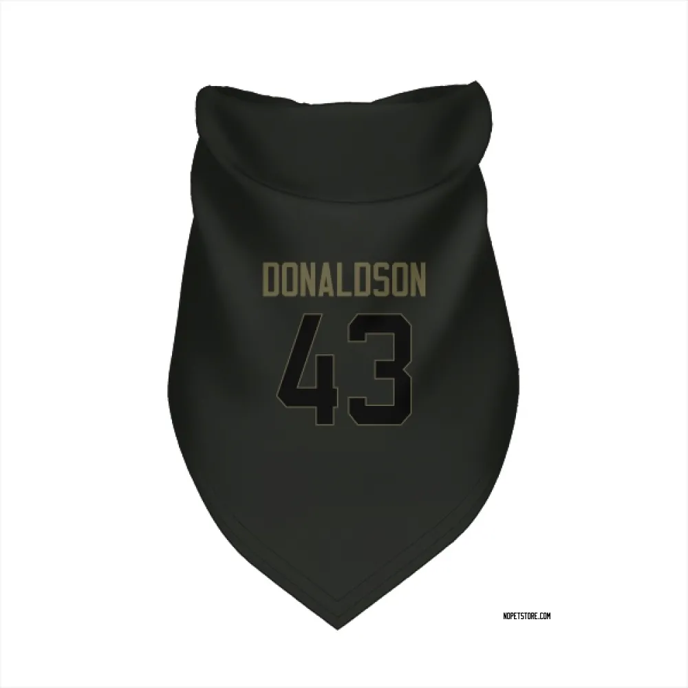 New Orleans Saints CJ Donaldson Black Service Pet Bandana for Dog & Cat
