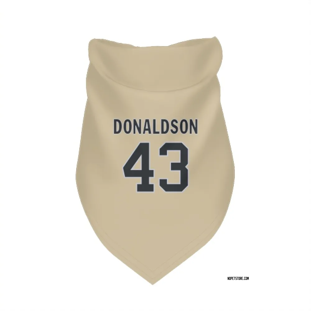New Orleans Saints CJ Donaldson Gold Pet Bandana for Dog & Cat