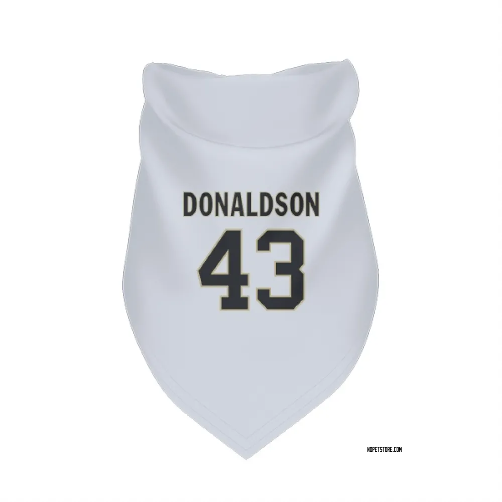 New Orleans Saints CJ Donaldson White Pet Bandana for Dog & Cat