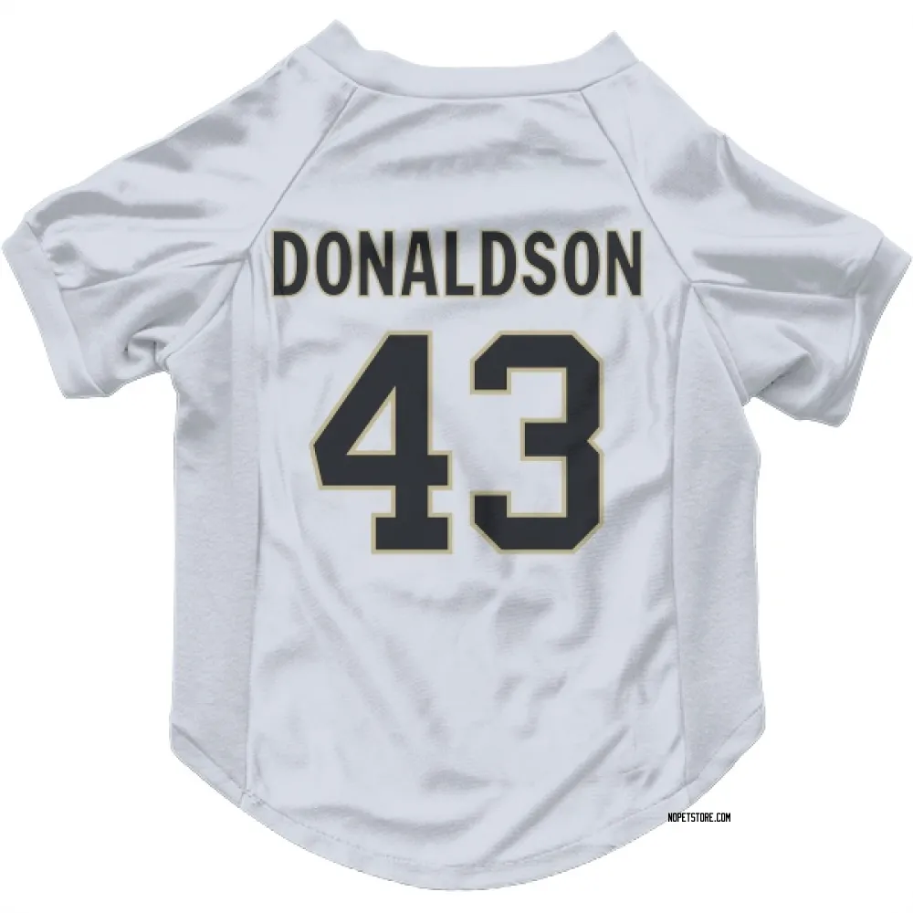 New Orleans Saints CJ Donaldson White Pet Jersey for Dog & Cat