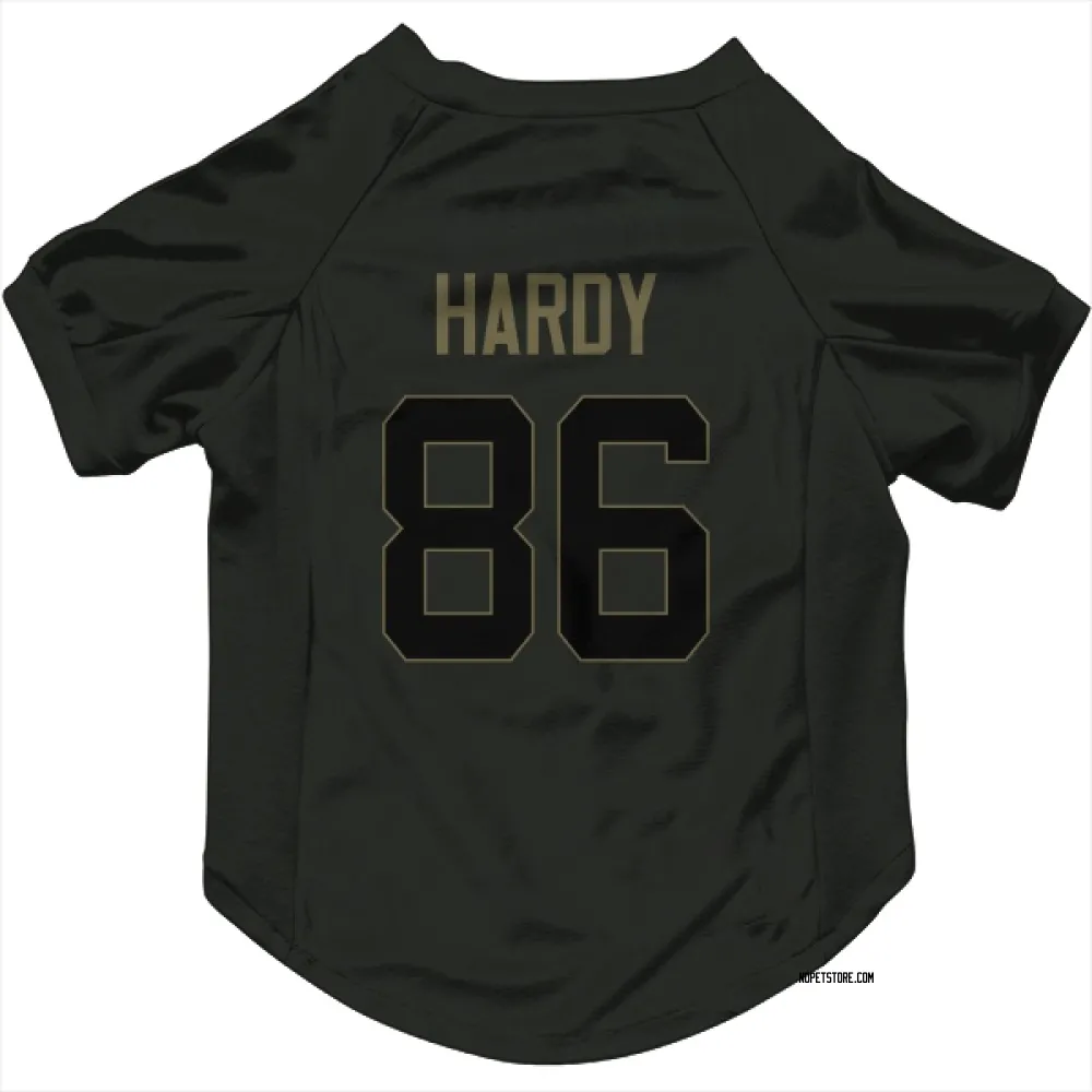 New Orleans Saints Cody Hardy Black Service Pet Jersey for Dog & Cat