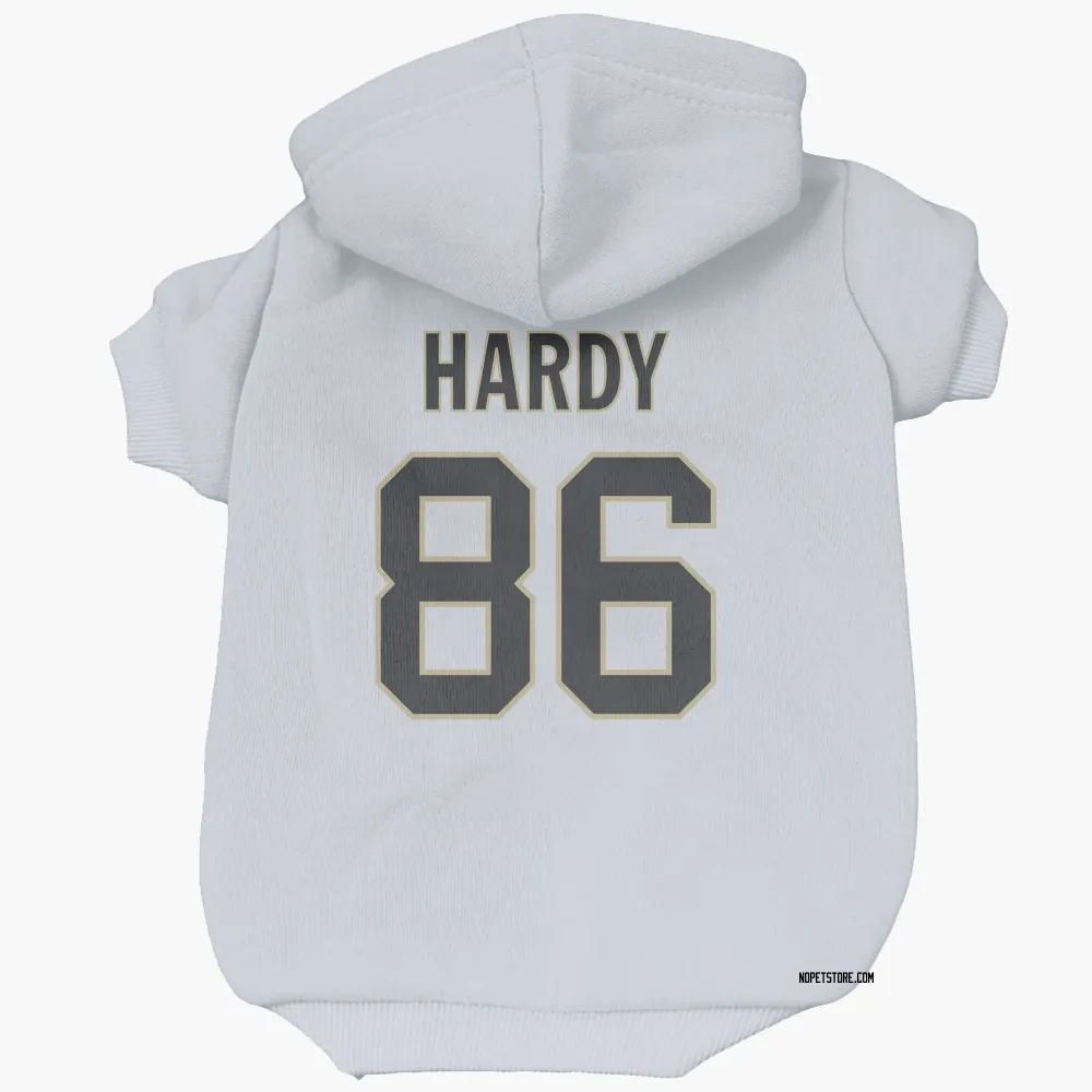 New Orleans Saints Cody Hardy White Pet Hoodie for Dog & Cat