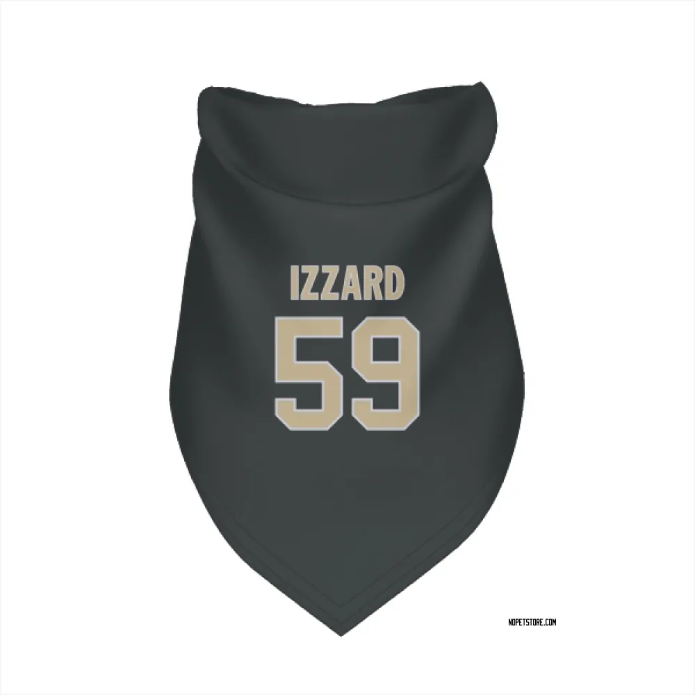 New Orleans Saints Coziah Izzard Black Pet Bandana for Dog & Cat