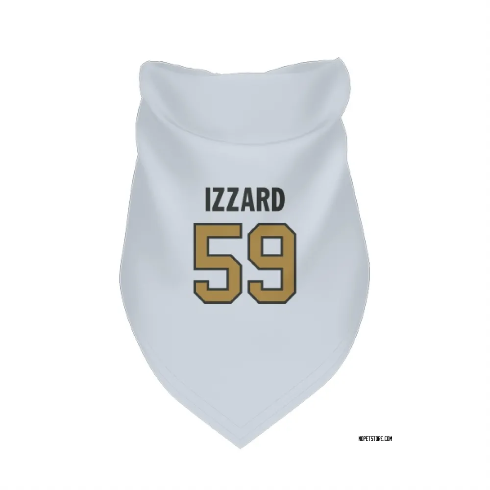 New Orleans Saints Coziah Izzard White Gold Pet Bandana for Dog & Cat