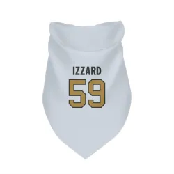 New Orleans Saints Coziah Izzard White Gold Pet Bandana for Dog & Cat