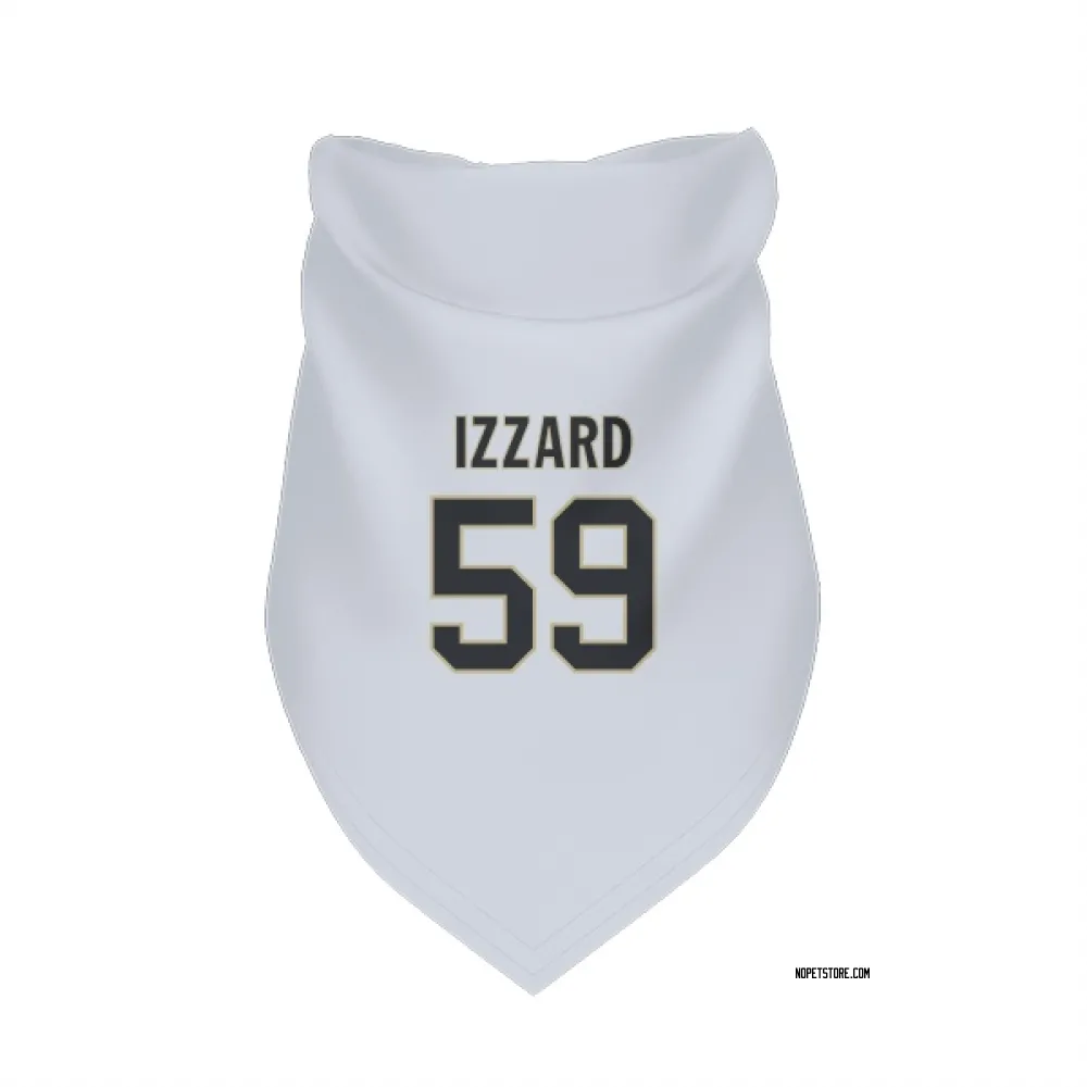 New Orleans Saints Coziah Izzard White Pet Bandana for Dog & Cat