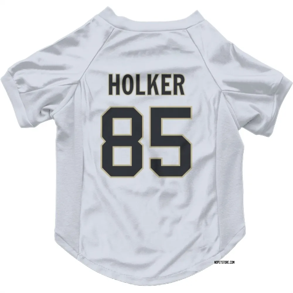 New Orleans Saints Dallin Holker White Pet Jersey for Dog & Cat