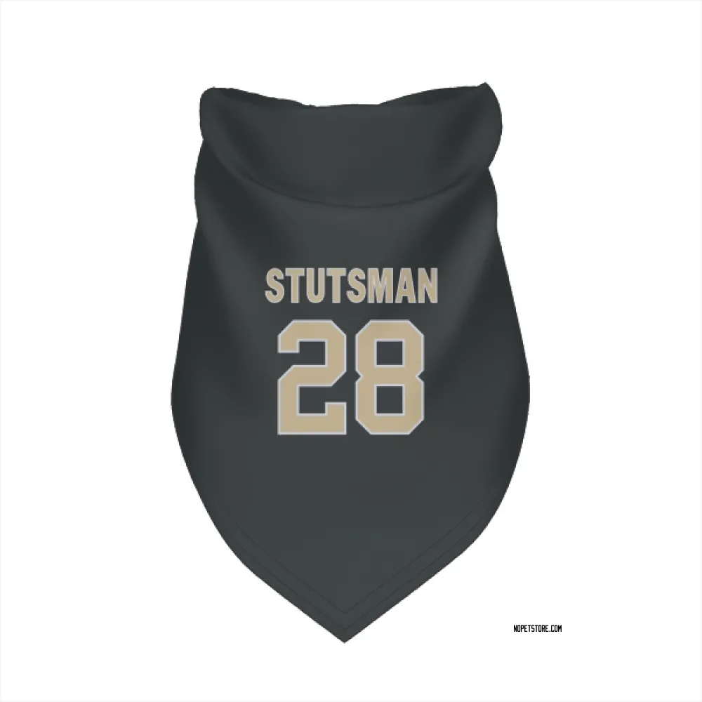 New Orleans Saints Danny Stutsman Black Pet Bandana for Dog & Cat