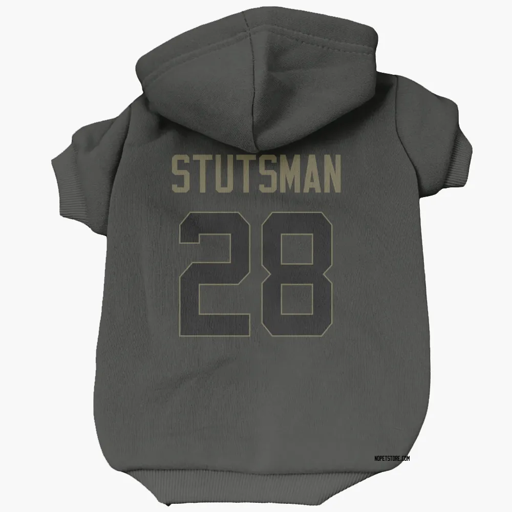 New Orleans Saints Danny Stutsman Black Service Pet Hoodie for Dog & Cat