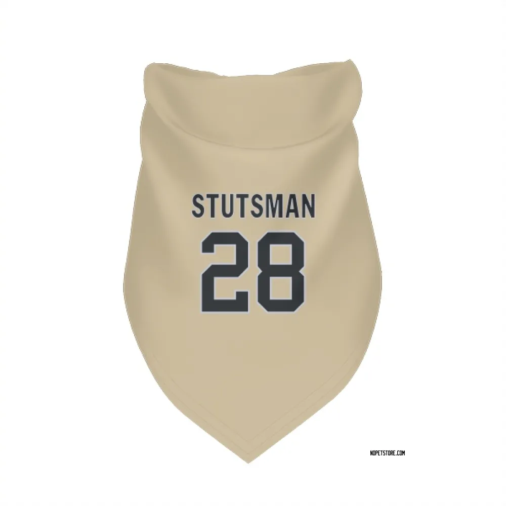 New Orleans Saints Danny Stutsman Gold Pet Bandana for Dog & Cat