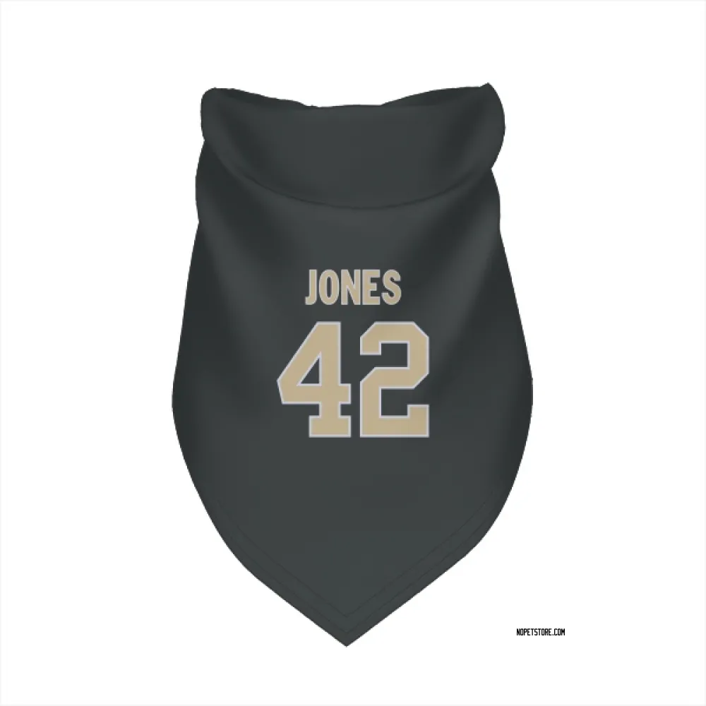 New Orleans Saints DaShawn Jones Black Pet Bandana for Dog & Cat
