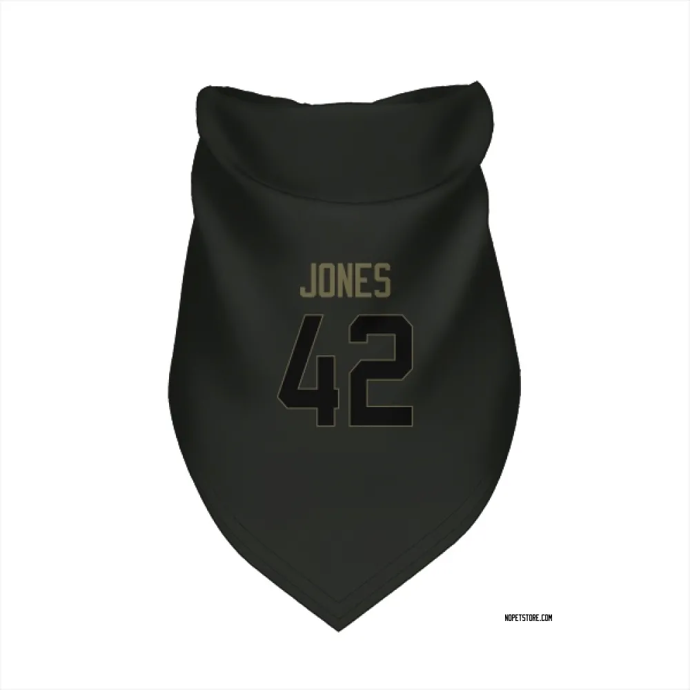 New Orleans Saints DaShawn Jones Black Service Pet Bandana for Dog & Cat