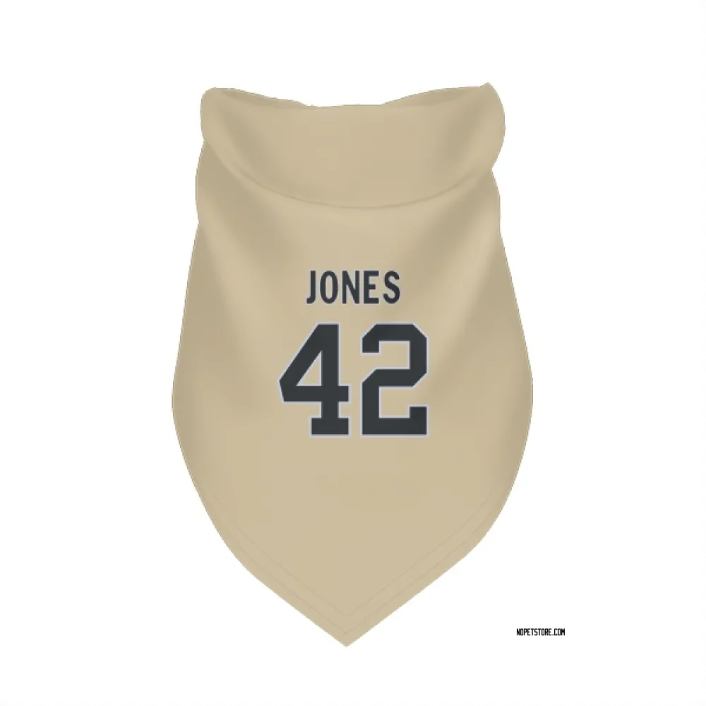 New Orleans Saints DaShawn Jones Gold Pet Bandana for Dog & Cat