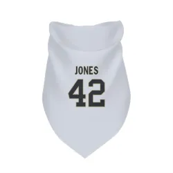 New Orleans Saints DaShawn Jones White Pet Bandana for Dog & Cat
