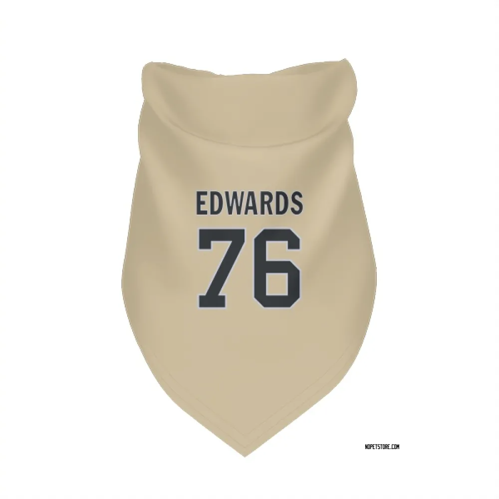 New Orleans Saints David Edwards Gold Pet Bandana for Dog & Cat