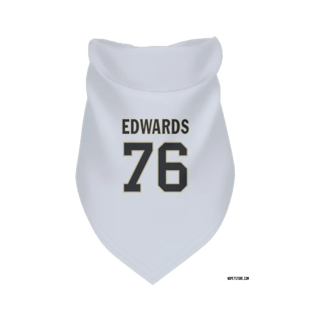 New Orleans Saints David Edwards White Pet Bandana for Dog & Cat